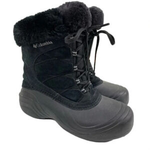 Columbia Sierra Summette Black Winter  Boot size 6 ½